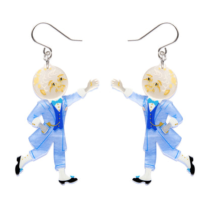 Erstwilder Moonface Drop Earrings
