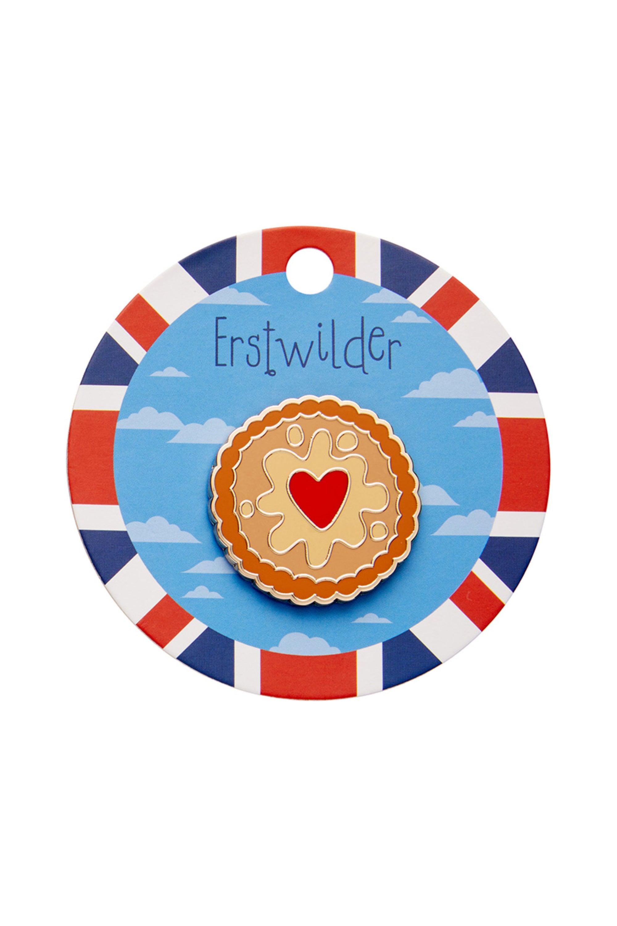 Erstwilder Jammie Dodger Enamel Pin