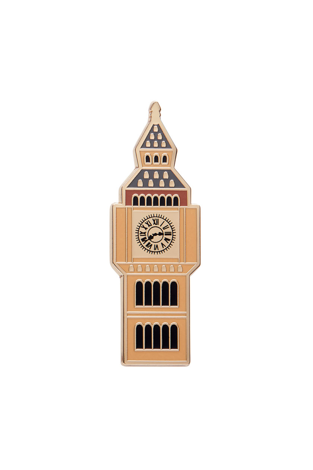 Erstwilder Big Ben Enamel Pin