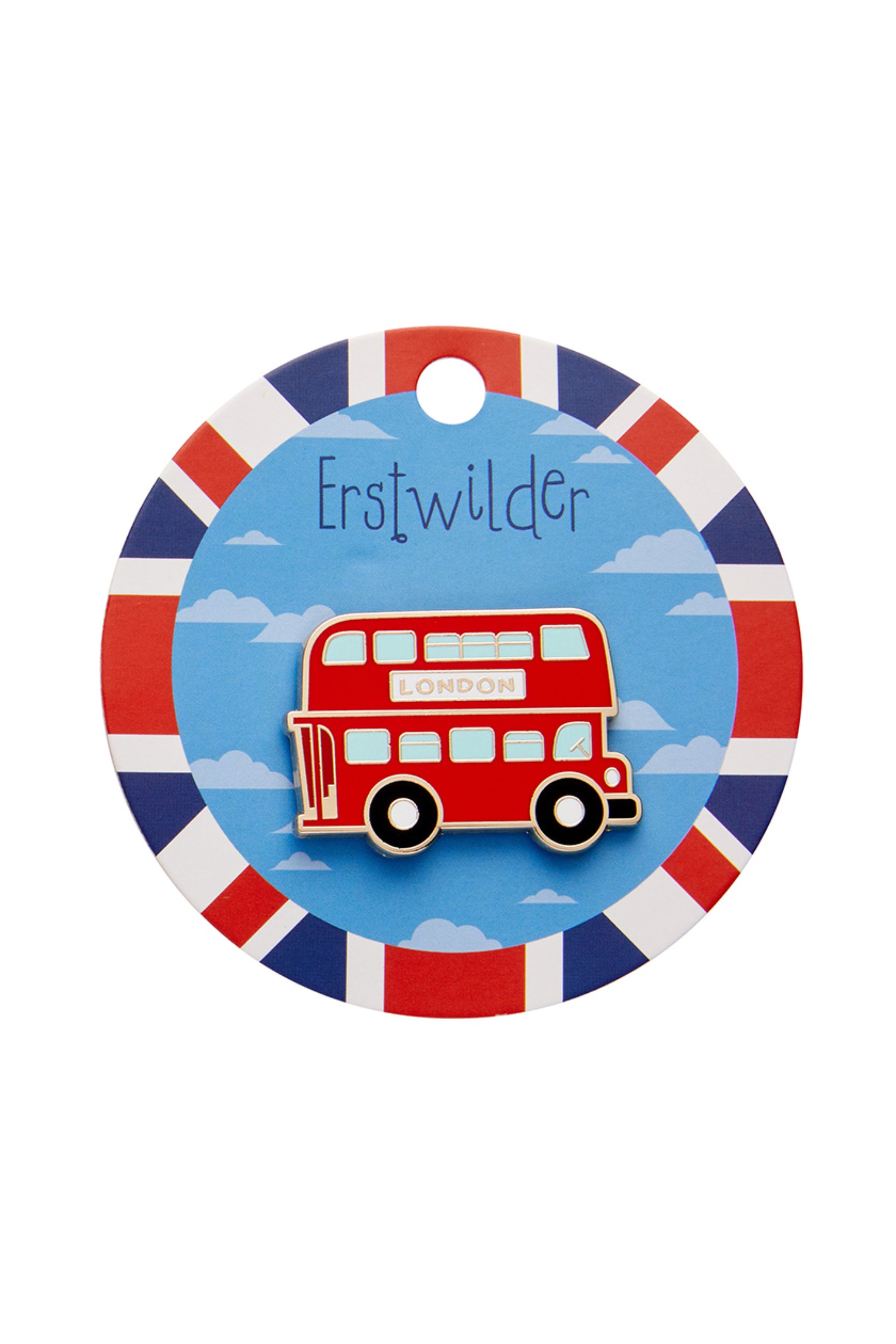 Erstwilder Double-Decker Enamel Pin