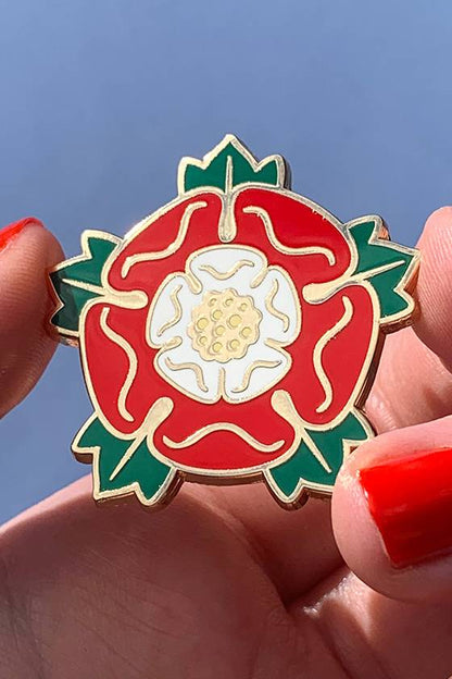 Erstwilder Tudor Rose Enamel Pin