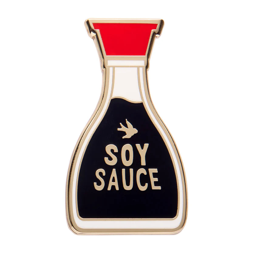 The Joy of Soy Brooch