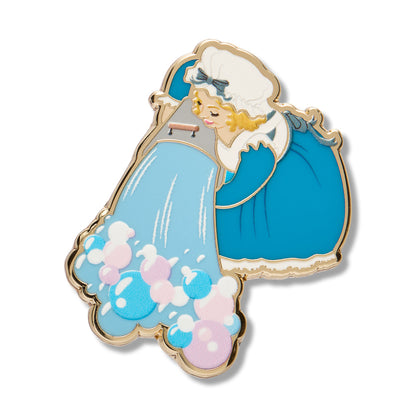 Erstwilder Dame Washalot Enamel Pin