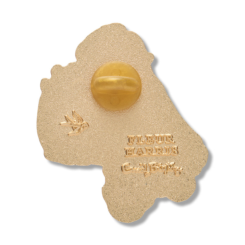 Erstwilder Dame Washalot Enamel Pin