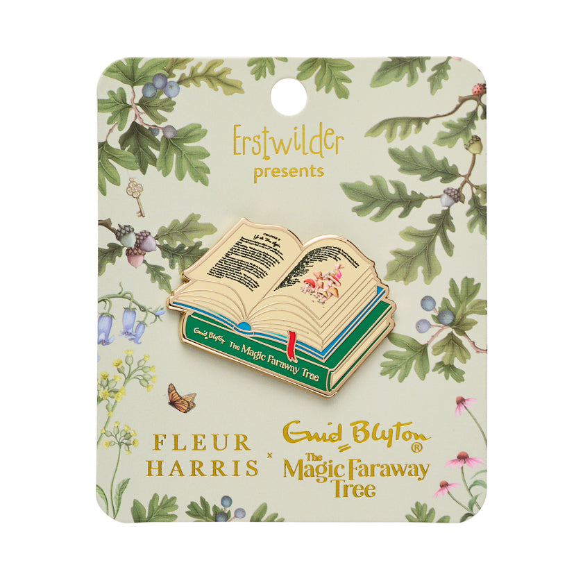 Erstwilder The Magic Faraway Tree Book Enamel Pin