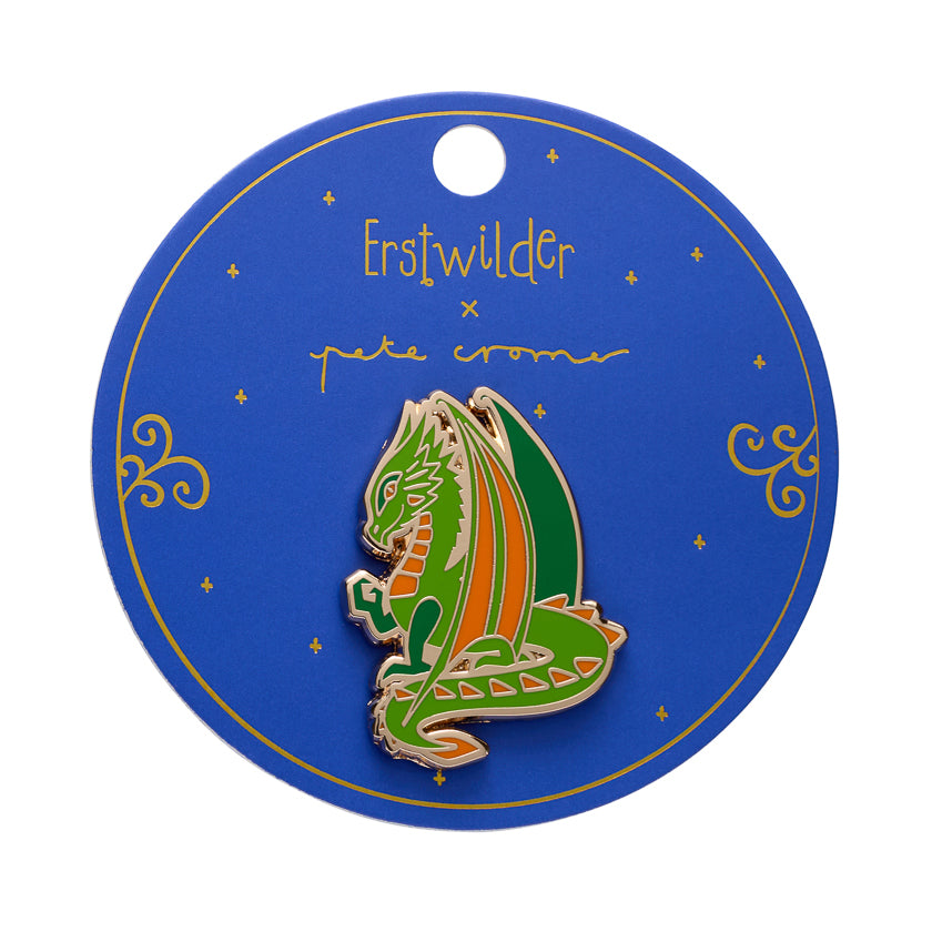 Impressive Scale Enamel Pin