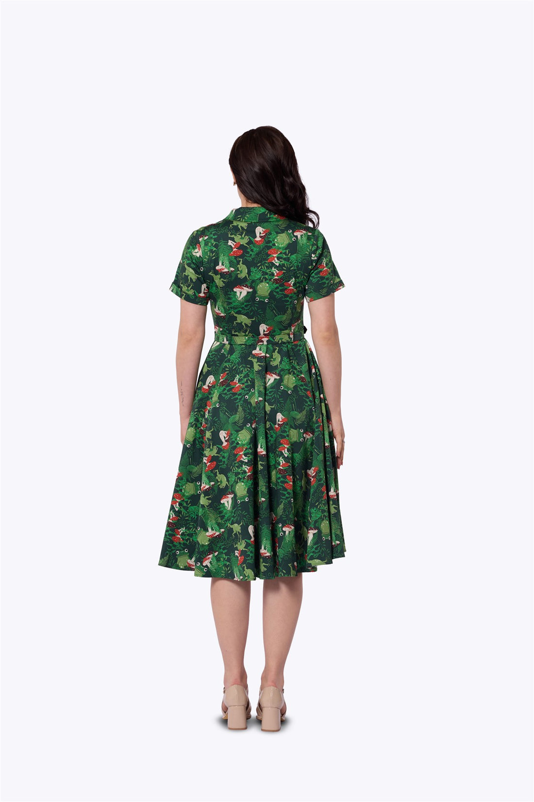 Caterina Frog Forest Swing Dress