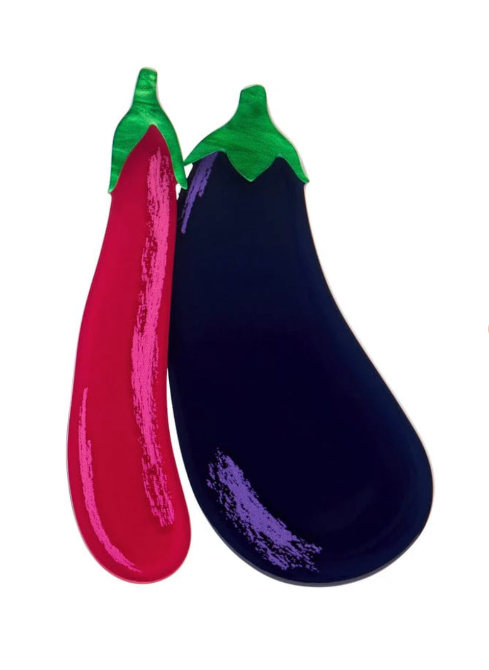 Eggplant Envy Brooch