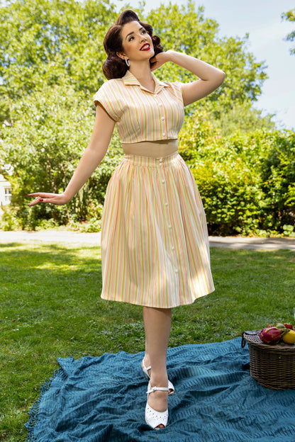 Lola Pastel Stripe Shirt