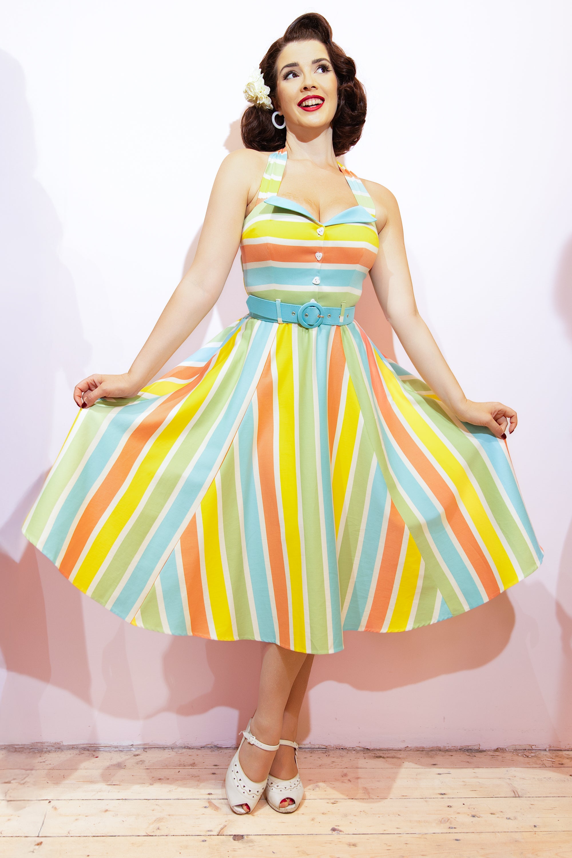 Wanda Cornwall Horizons Swing Dress