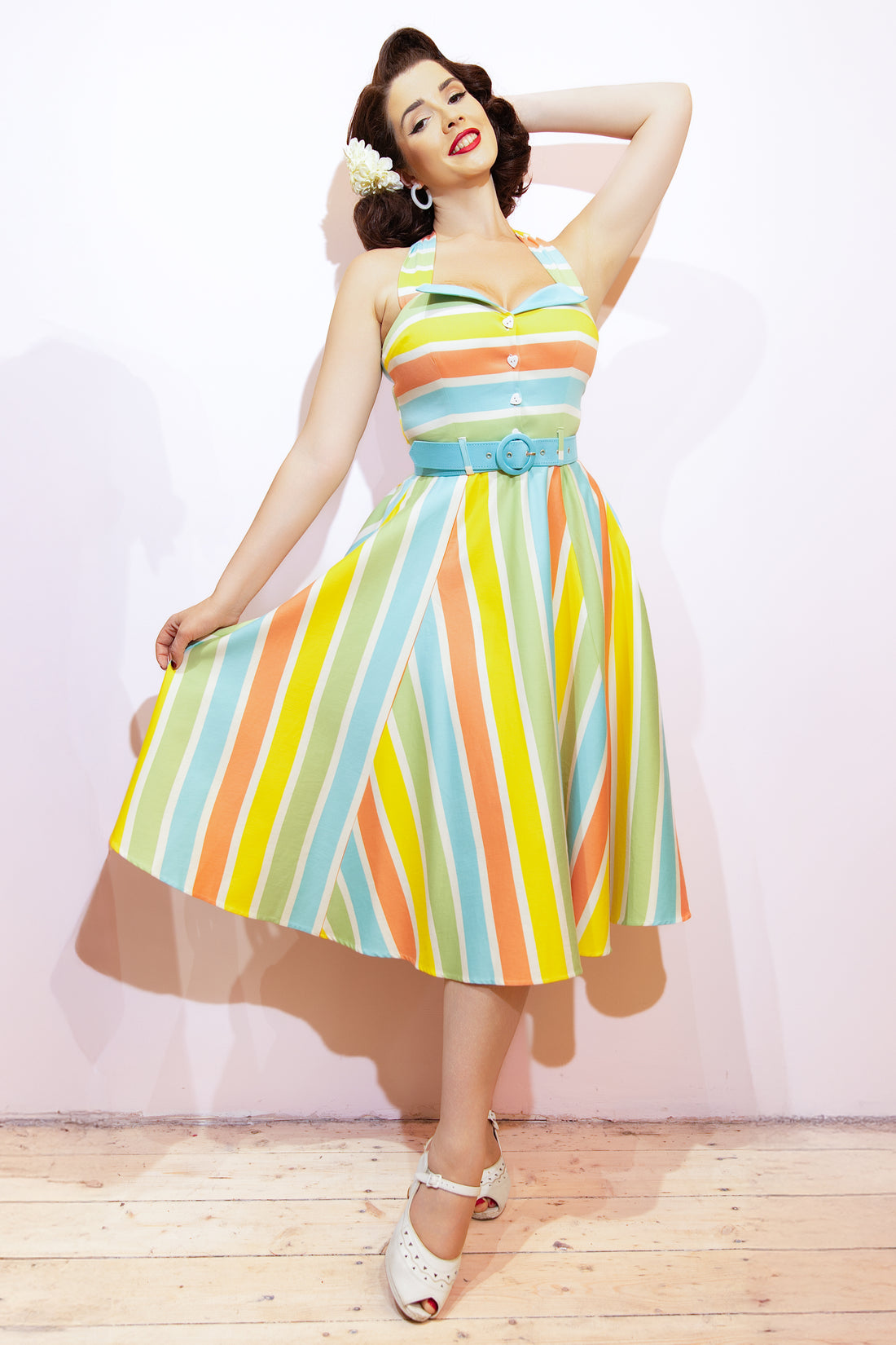 Wanda Cornwall Horizons Swing Dress