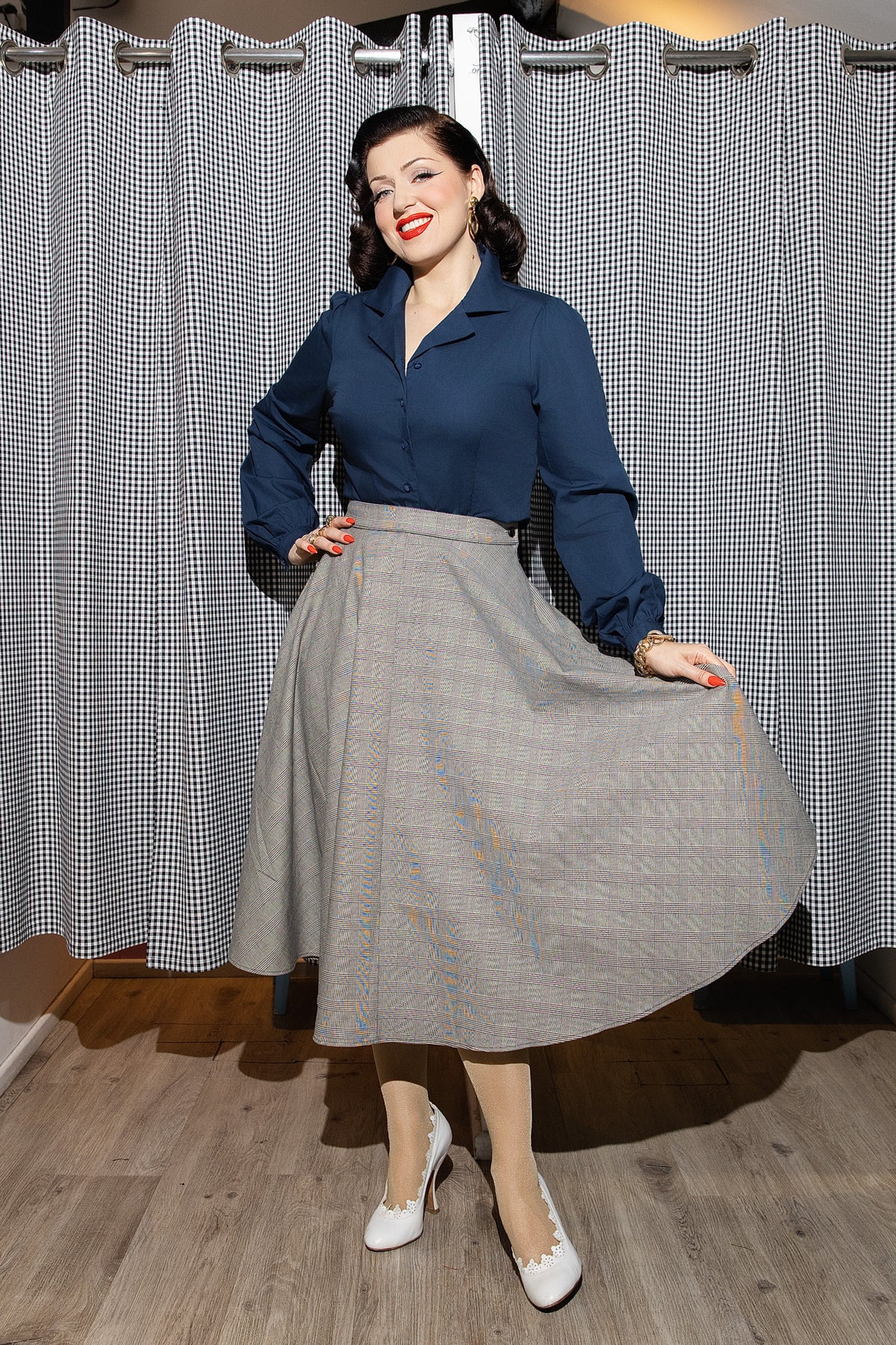 Jerry Midnight Blue Blouse
