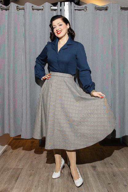 Jerry Midnight Blue Blouse