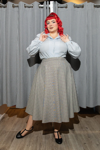 Jerry Powder Blue Blouse