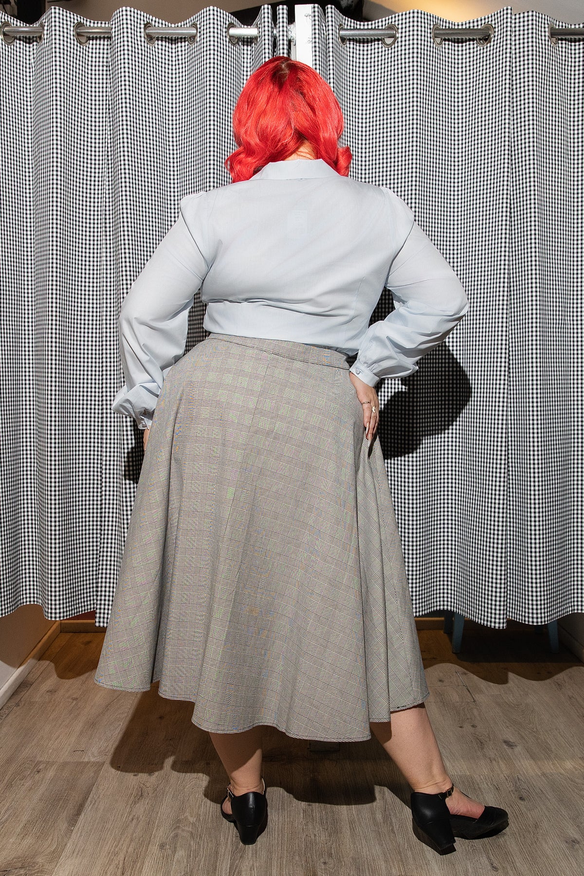 Jerry Powder Blue Blouse