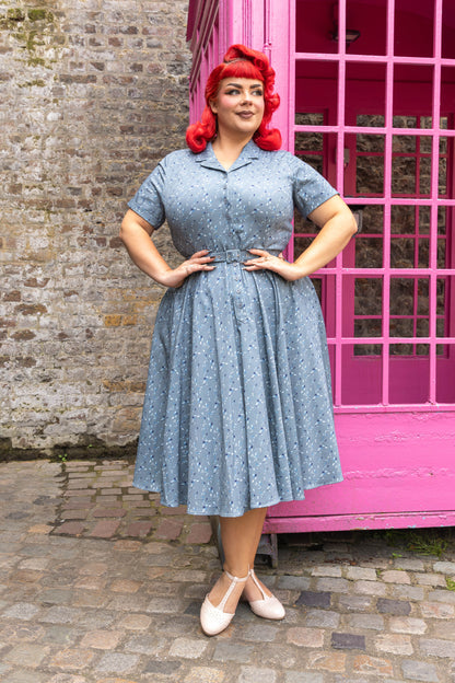 Caterina Raindrop Reverie Swing Dress