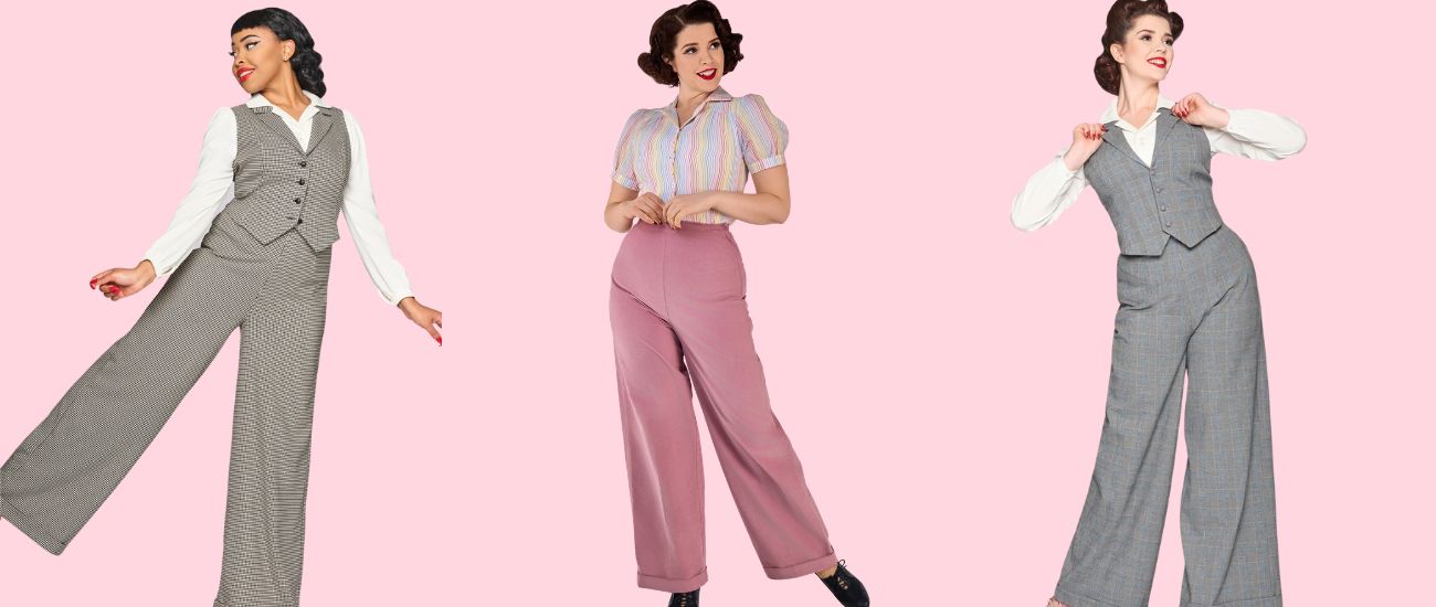 How to Style Wide Leg Trousers