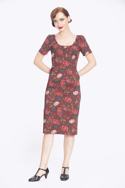 Giada Late Bloom Pencil Dress