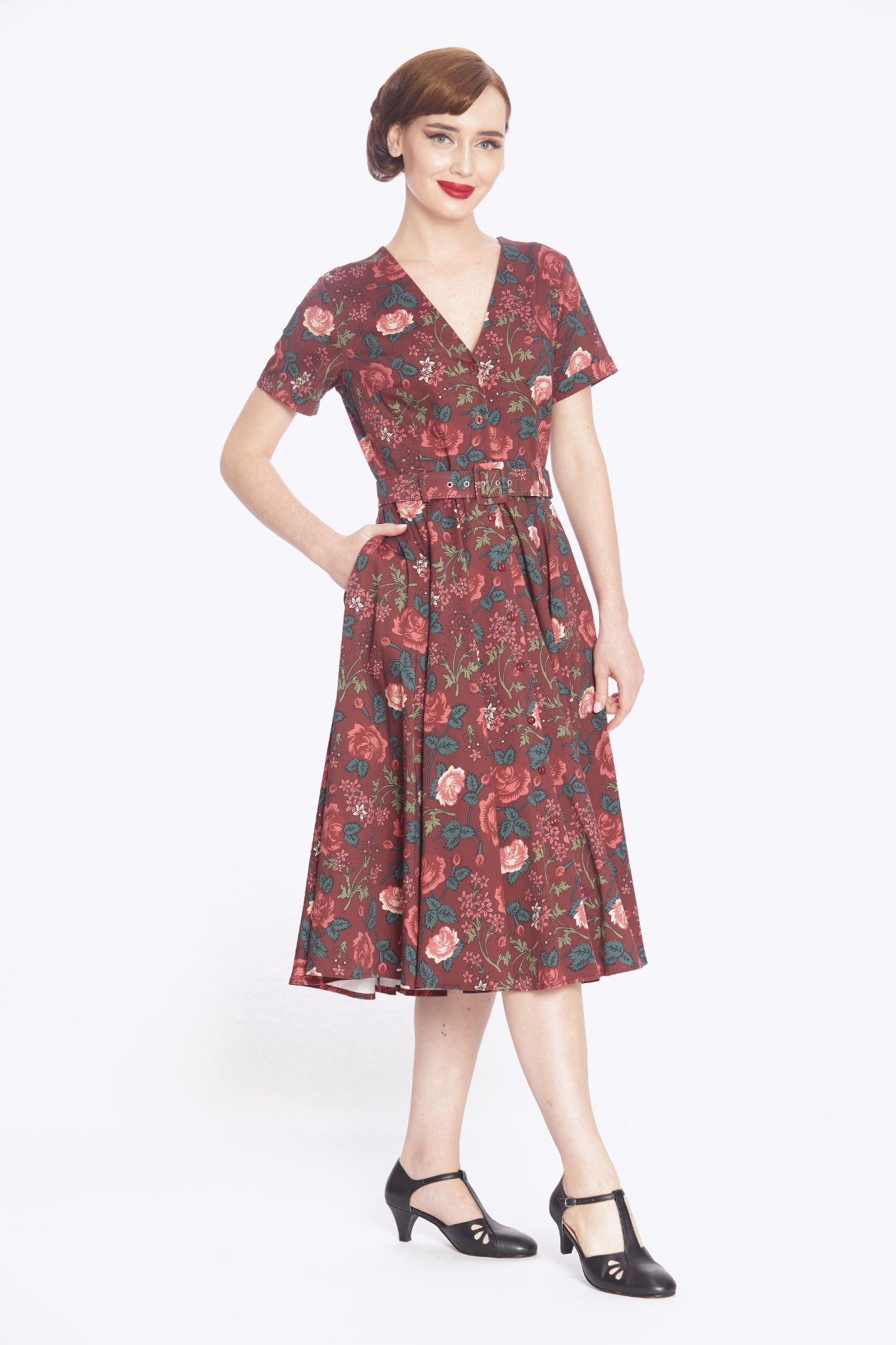 Shana Late Bloom Swing Dress