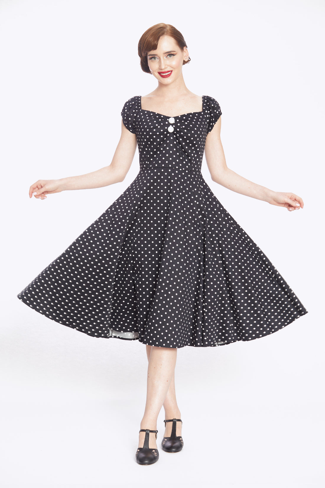 Dolores Polka Doll Dress