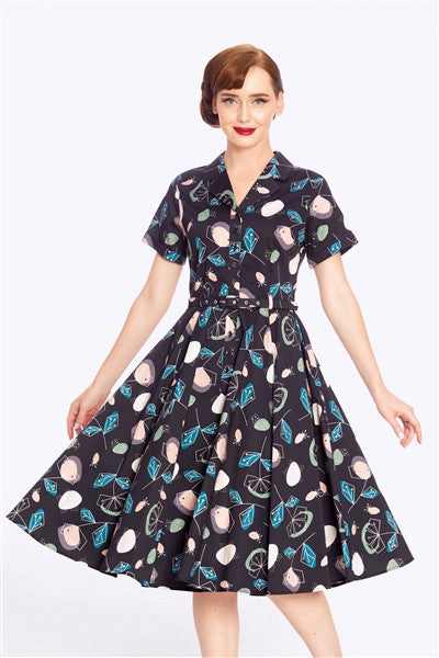 Caterina Atomic Floral Doll Dress
