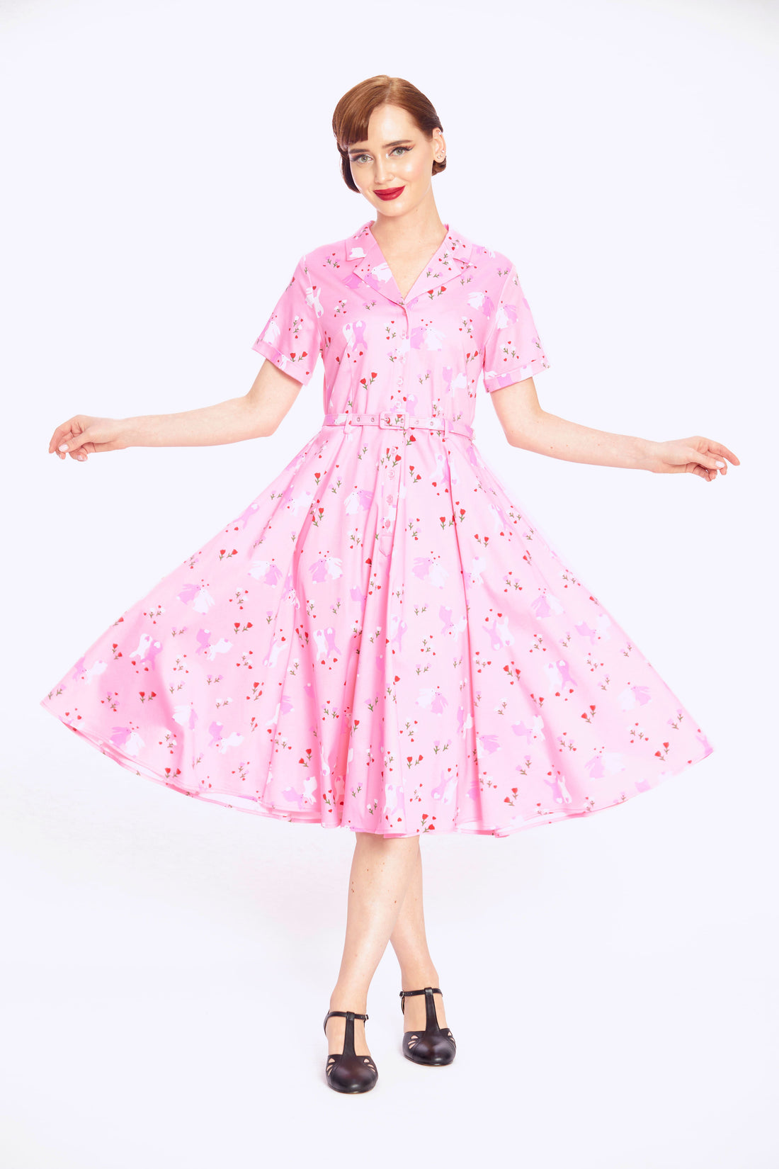 Caterina Some Bunny To Love Swing Dress