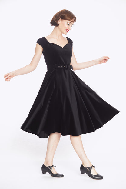 Kaiya Velvet Swing Dress