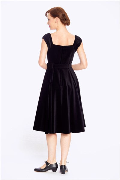 Kaiya Velvet Swing Dress