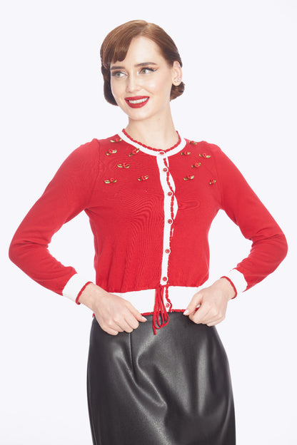 Dolce Darling Cardigan Red