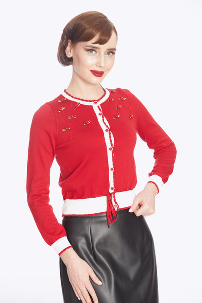 Dolce Darling Cardigan Red
