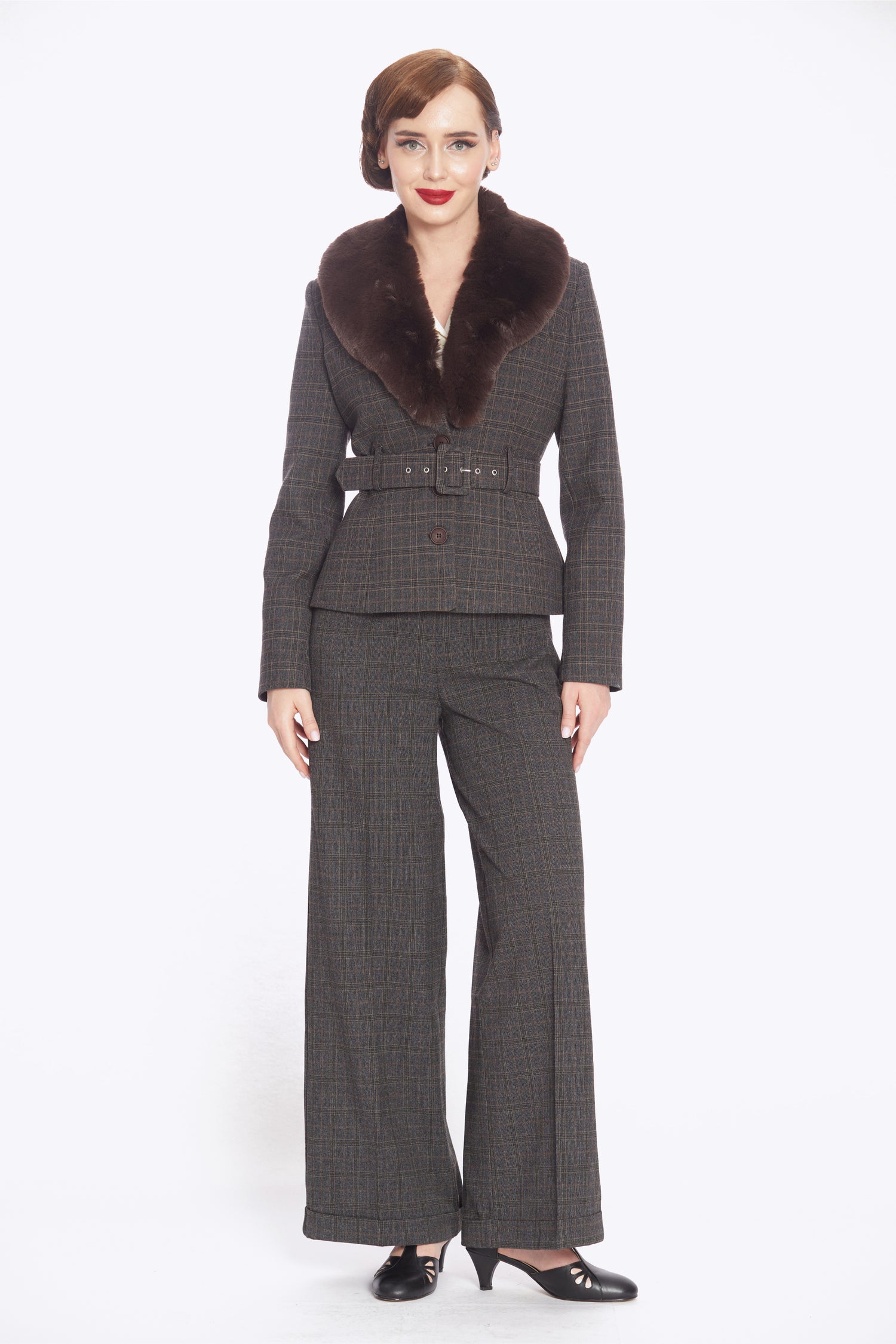 Molly Professor Heritage Check Jacket