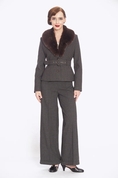 Molly Professor Heritage Check Jacket