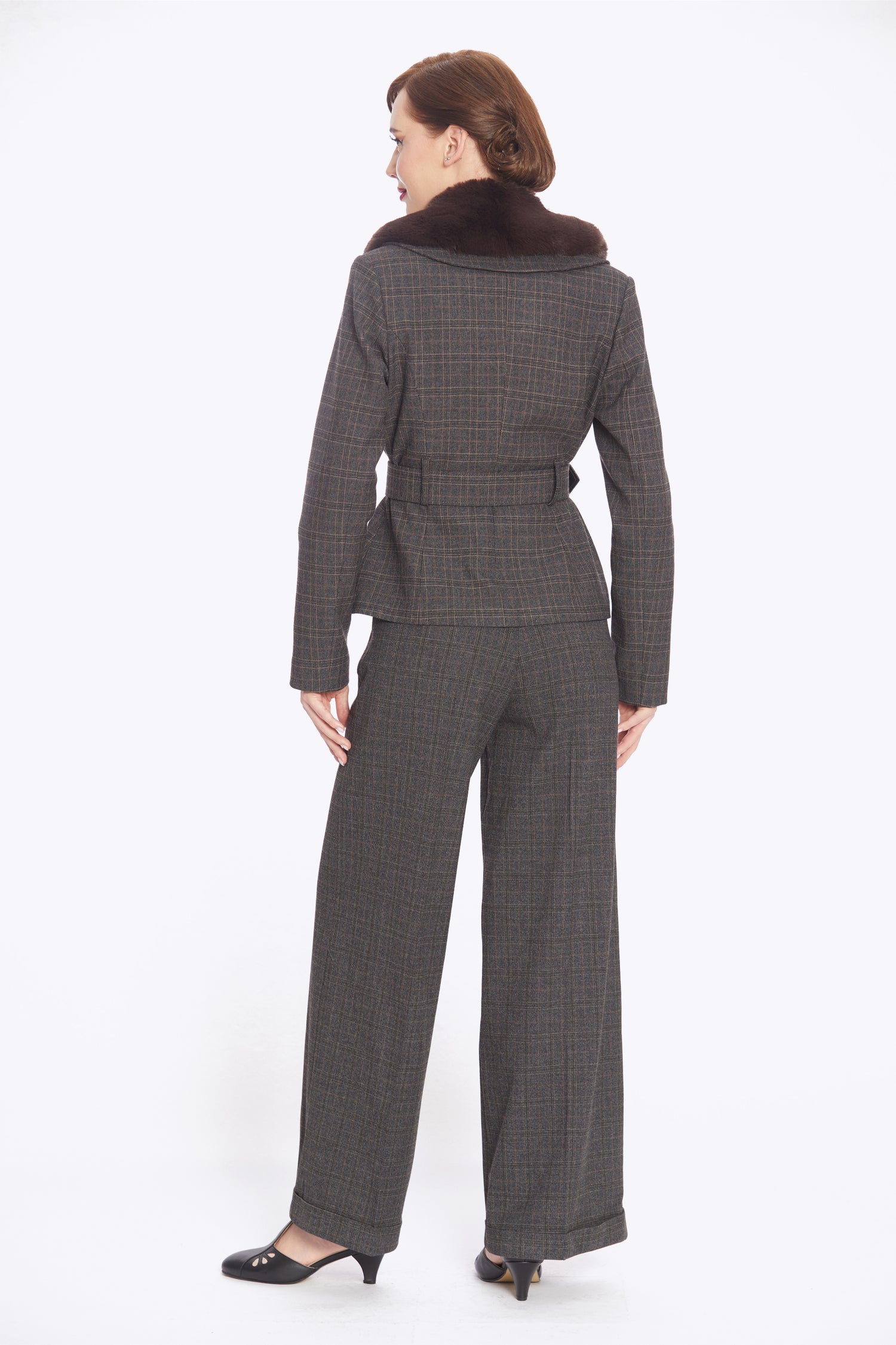 Molly Professor Heritage Check Jacket