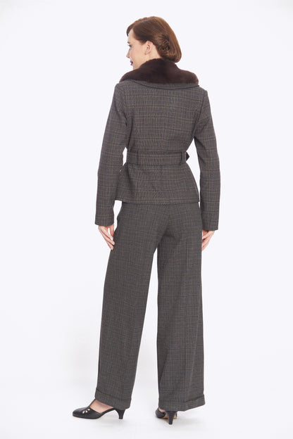 Molly Professor Heritage Check Jacket