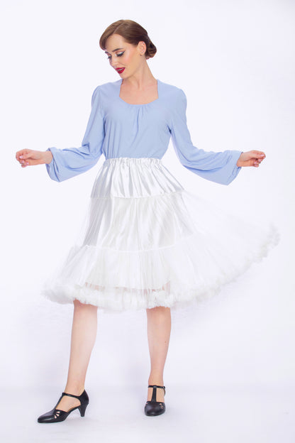 Grace All-Day Petticoat White