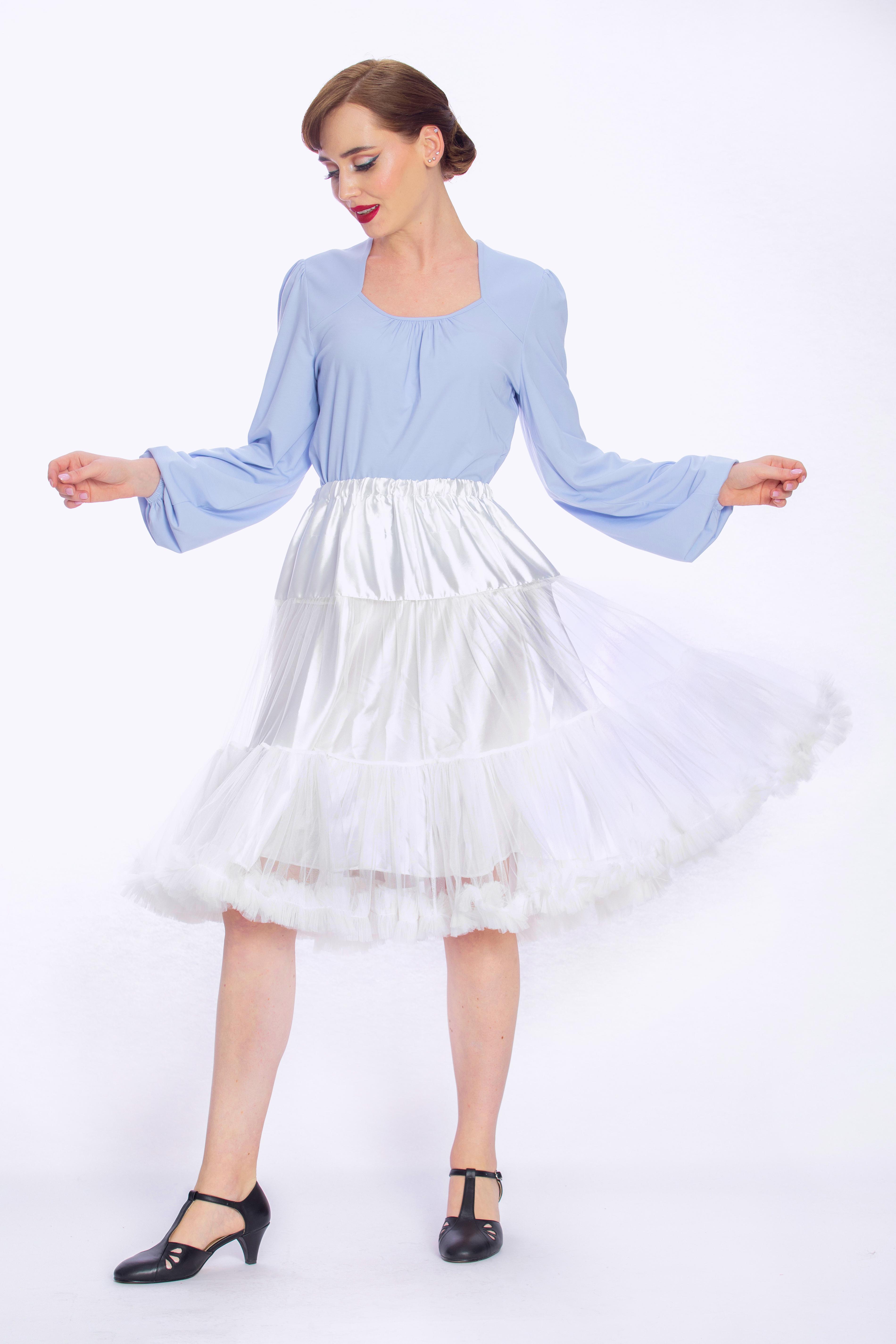 Grace All-Day Petticoat White