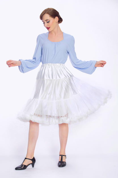 Grace All-Day Petticoat White