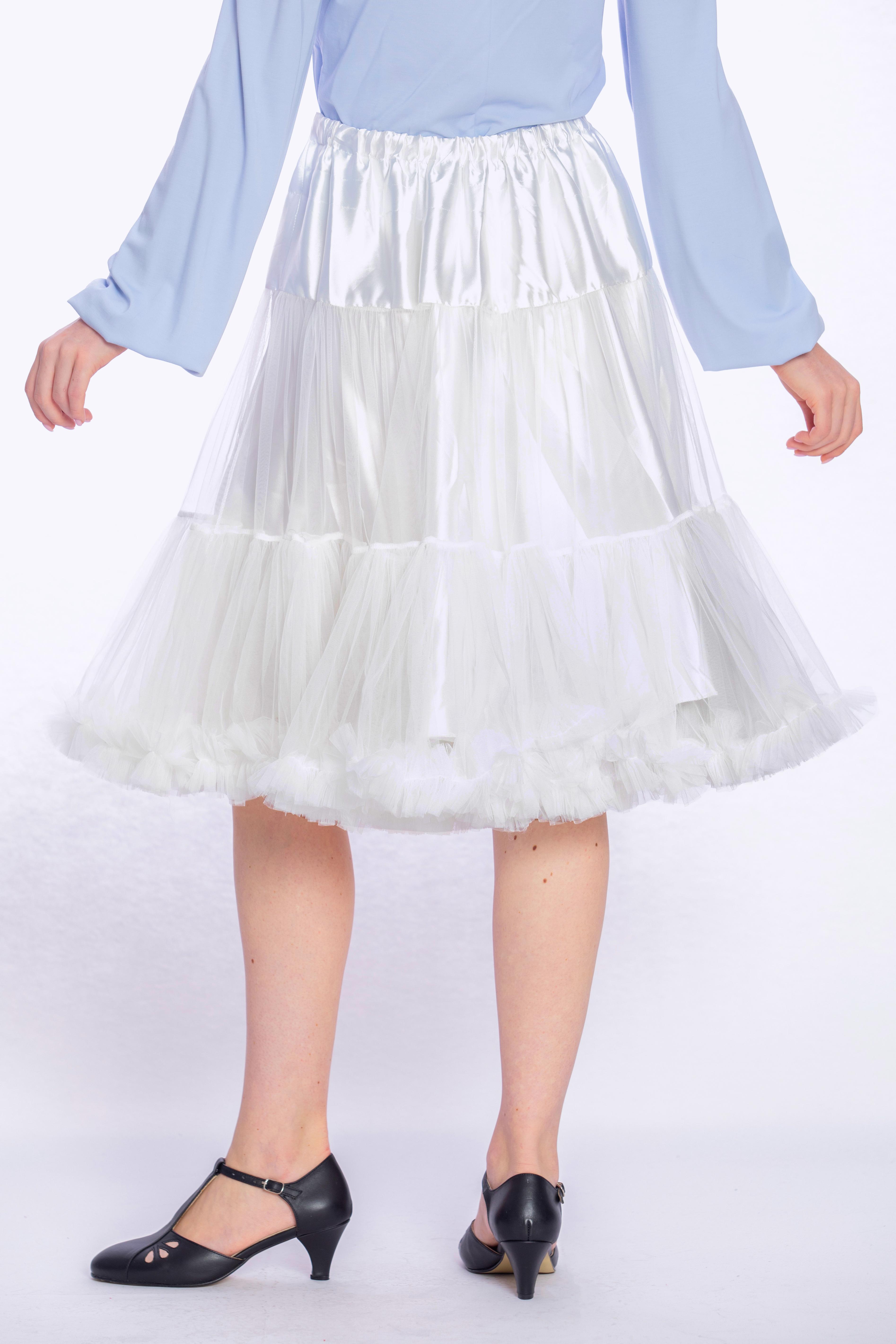 Grace All-Day Petticoat White