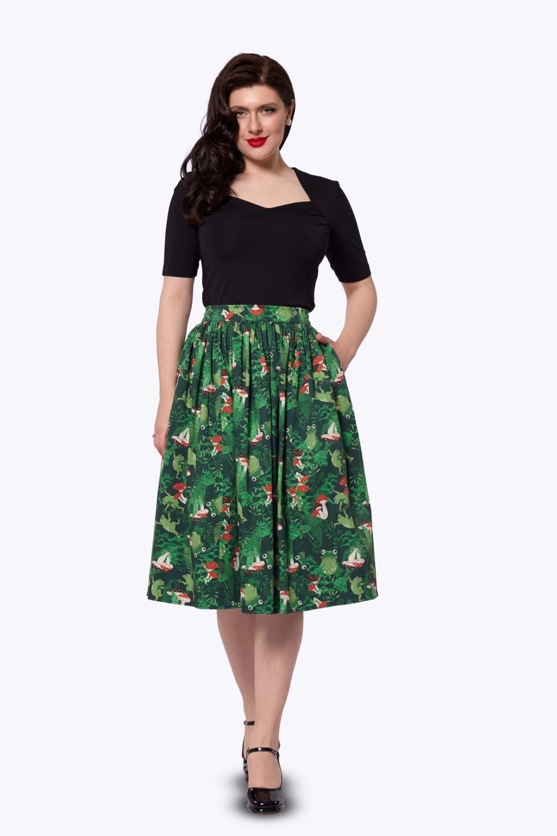 Jasmine Frog Forest Skirt