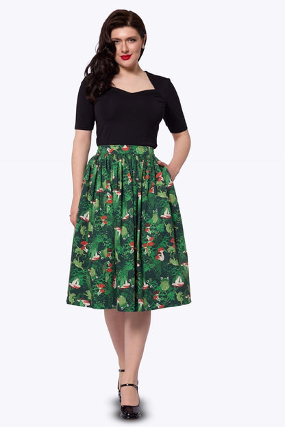 Jasmine Frog Forest Skirt