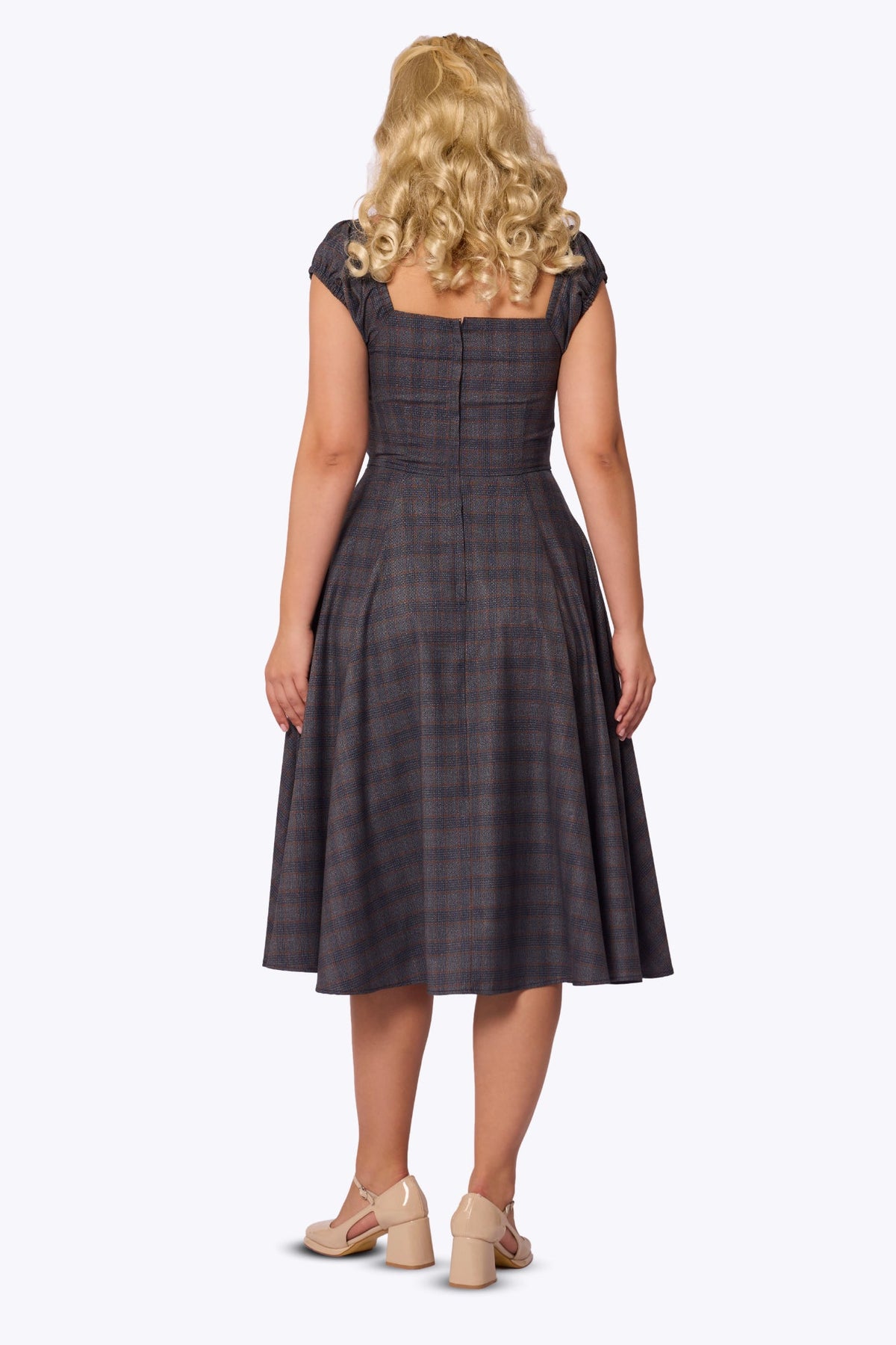Dolores Prince of Wales Plaid Doll Dress
