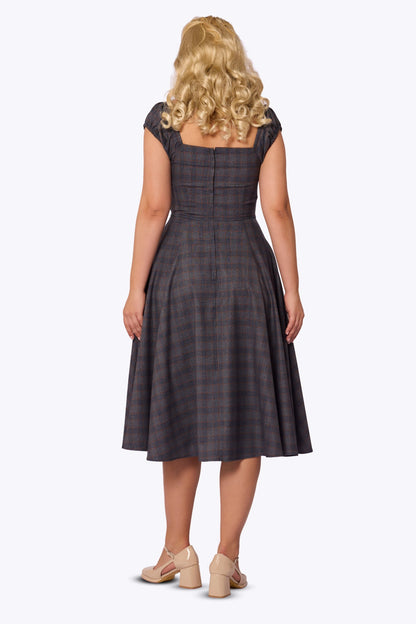 Dolores Prince of Wales Plaid Doll Dress