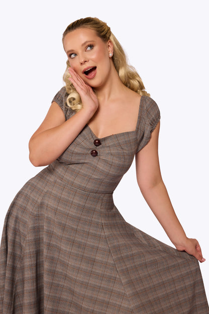 Dolores Windsor Check Doll Dress