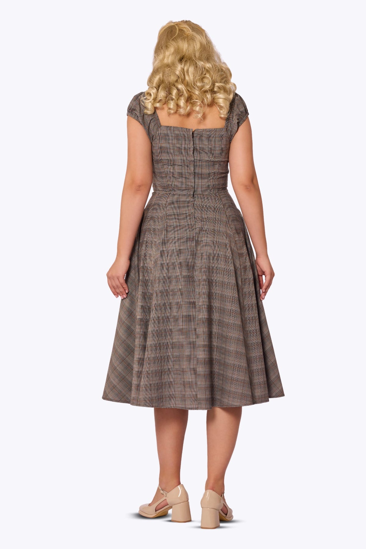 Dolores Windsor Check Doll Dress