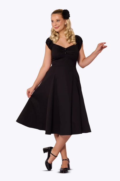 Dolores Black Doll Dress