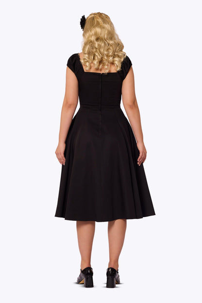 Dolores Black Doll Dress