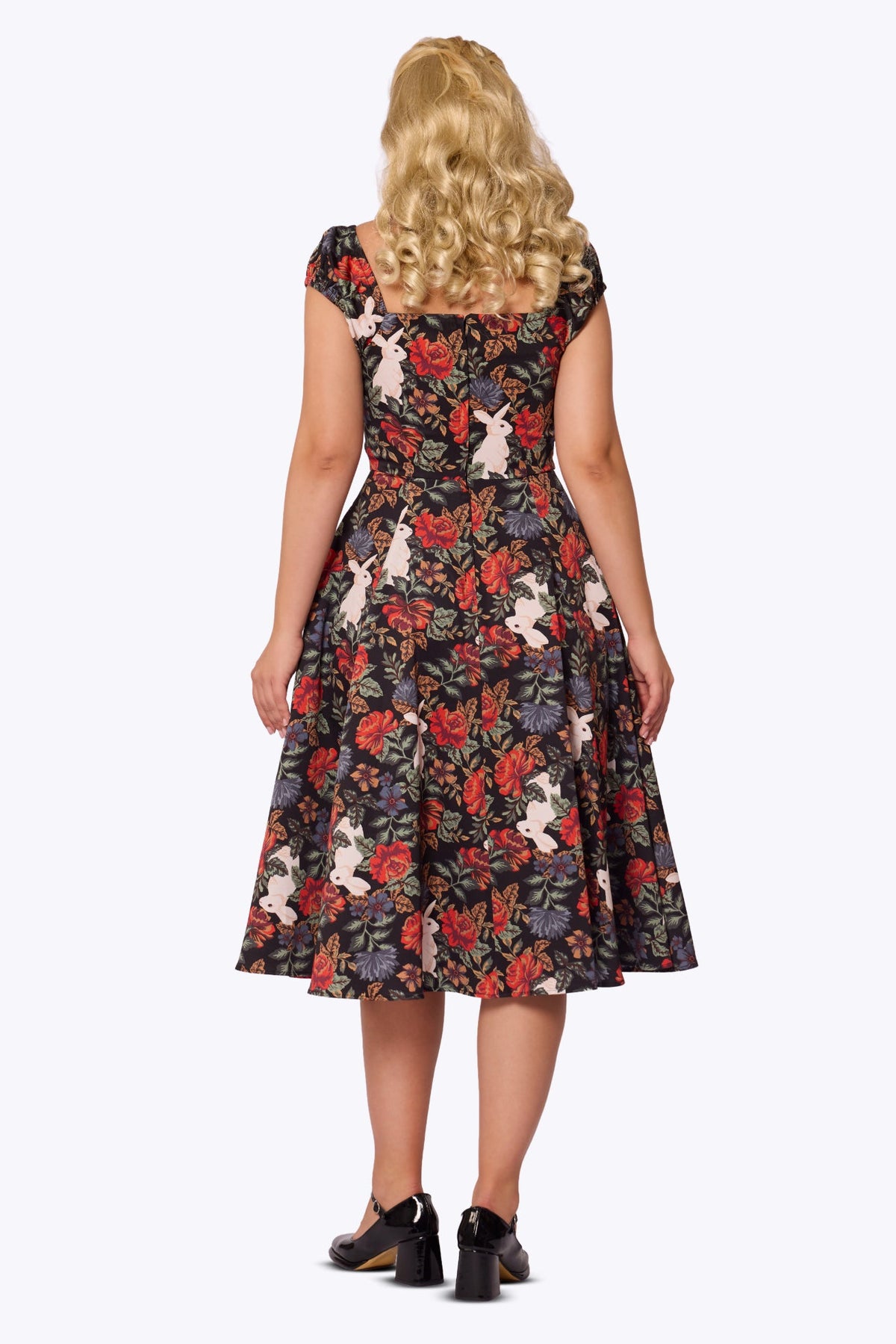 Dolores Forest Floral Doll Dress