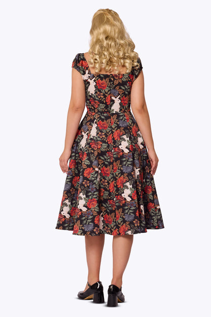Dolores Forest Floral Doll Dress