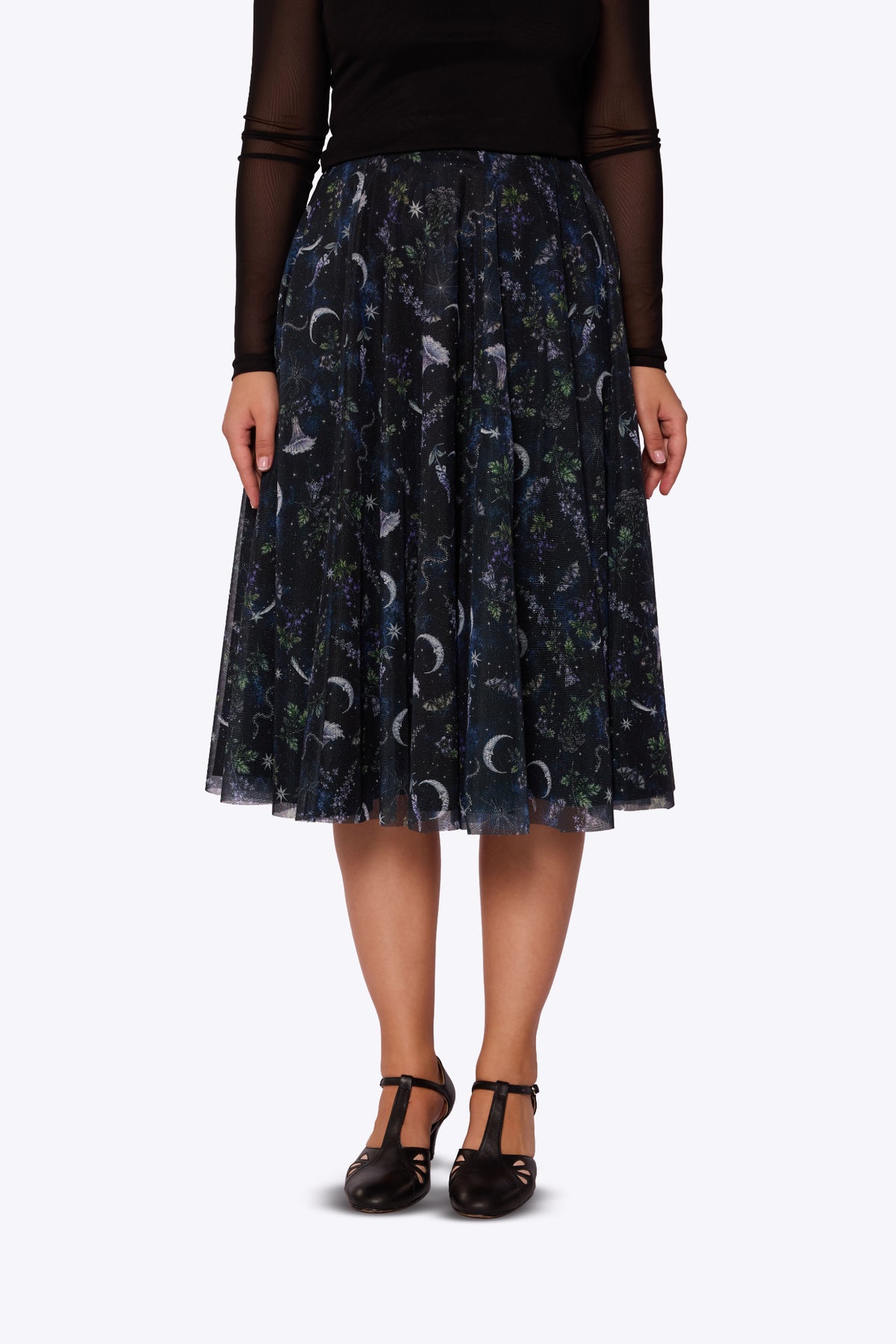 Iris Celestial Poion Garden Skirt