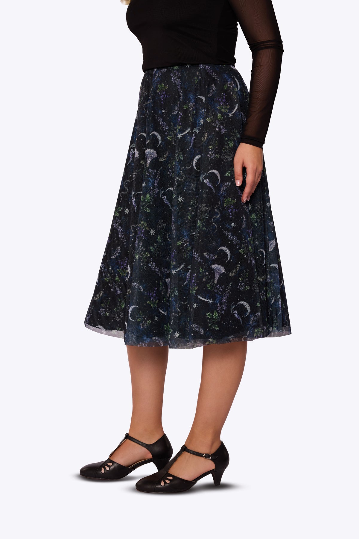 Iris Celestial Poion Garden Skirt